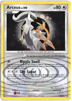 Arceus (AR5) AR5 Holo Holo Rare Arceus Pokemon - Image 1