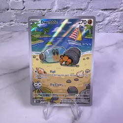 Dwebble 129/086 SV: Black Bolt - Pokemon TCG - Pack Fresh Mint ✅ - Image 1