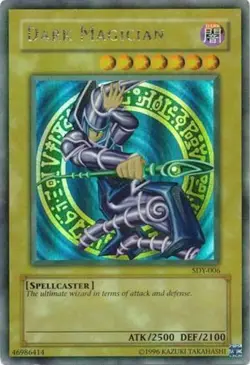 Heavily Played Dark Magician - SDY-006 - Ultra Rare - Unlimited Edition - YuGiOh - Image 1