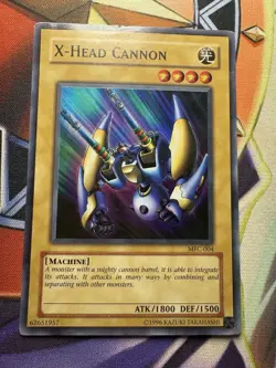 Yugioh! X-Head Cannon Super Rare - MFC-004 Unlimited - Englisch - Image 1