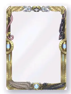 Mana Moon Tales of Ecclesia Tri-Brigade Albaz Border Over Sleeves 70 Yugioh - Image 1