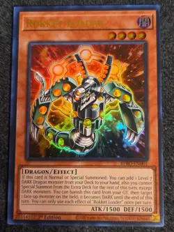 Yugioh Rokket Loader BPRO-EN001 Ultra Rare 1st Edition NM - Image 1