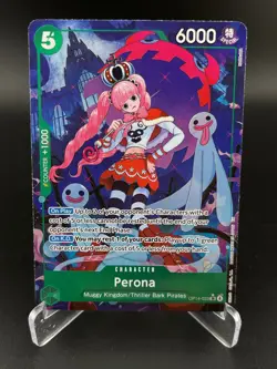 Perona (Alternate Art) OP14-033 Super Rare The Azure Sea's Seven One Piece NM - Image 1