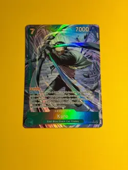 ONE PIECE Kuro (Alt Art) OP15-025 R Adventure on KAMI's Island English - Image 1