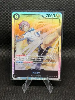 Koby EB04-044 SR Foil Adventure on Kami’s Island One Piece TCG - Image 1