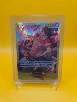One Piece TCG English OP07-119 Portgas D Ace SEC Foil - Image 1