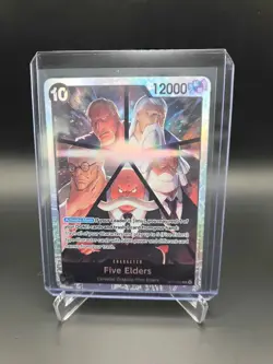 One Piece TCG English OP13-082 Five Elders SR Foil - Image 1