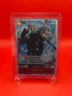 One Piece TCG English PRB02-002 Trafalgar Law SR Foil - Image 1