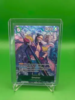 One Piece TCG English OP10-030 Smoker Alt Art Parallel - Image 1