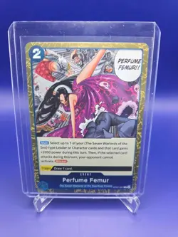 One Piece TCG English OP07-057 Perfume Femur R Foil - Image 1
