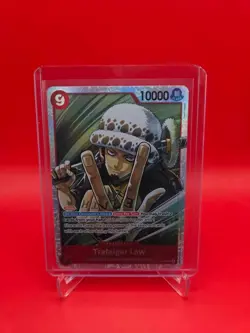 One Piece TCG English OP14-009 Trafalgar Law SR Foil - Image 1