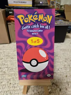 Pokemon Topps TV Animation Edition Series 2 Jumbo Holo Cards Complete Set Of 5 - Image 3