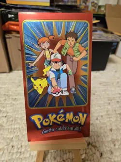 Pokemon Topps TV Animation Edition Series 2 Jumbo Holo Cards Complete Set Of 5 - Image 4
