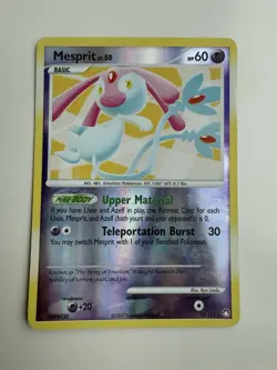 Pokemon Card Mesprit 14/123 Mysterious Treasures Reverse Holo - Image 1