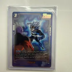Dragon Ball Super Card Game Fusion World Dual Evolution Vegeta FB09-044 Alt Art - Image 1