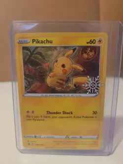 Pikachu - (Holiday Calendar) SWSH153 SWSH: Sword & Shield Promo Cards Holo - Image 1
