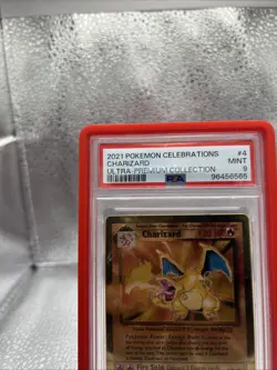 Charizard (2021 Celebrations Metal Card) 004/102 PSA 9 - Image 4