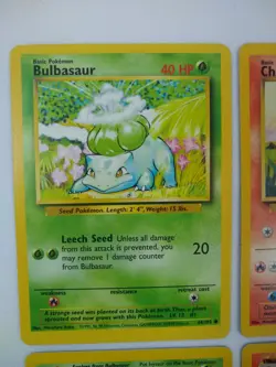 Pokemon Base Set Starters + Evolutions + Pikachu + Eevee+Jigglypuff- Exact Cards - Image 2