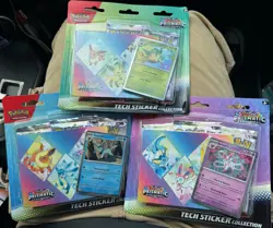 Prismatic Evolutions Tech Sticker Collection, Set of Three! Pokemon Cards - Image 1