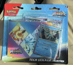 Prismatic Evolutions Tech Sticker Collection, Set of Three! Pokemon Cards - Image 2
