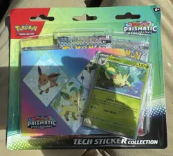 Prismatic Evolutions Tech Sticker Collection, Set of Three! Pokemon Cards - Image 4