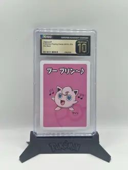 Pokemon Jigglypuff Old Maid Playing Card 2019 Japanese CGC Pristine 10 - Image 1