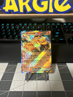 Charizard EX 006/165 Double Rare - S&V 151 Pokemon Card - LP - Image 1