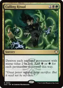 ~ Culling Ritual ~ NM ~ Commander: Secrets of Strixhaven ~ MTG ~ - Image 1