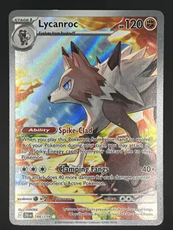 Lycanroc Journey Together Card 166/159 Pokemon TCG - Image 1
