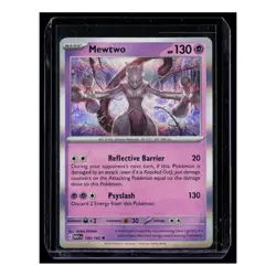 2023 Scarlet & Violet - 151 #150 Mewtwo Holo Rare Pokemon Card - Image 1