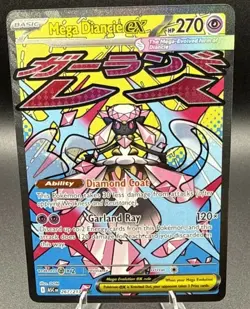 Mega Diancie ex 267/217 Ascended Heroes Evolution Rare Pokemon Full Art Card NM - Image 1