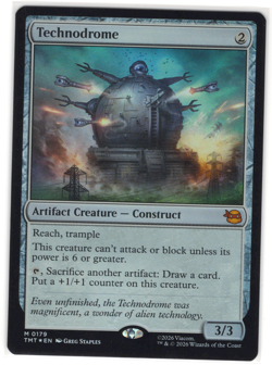 MTG Technodrome Teenage Mutant Ninja Turtles TMT #179 mythic * FOIL * NM - Image 1