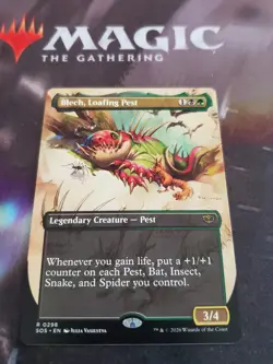 Mtg. Blech Loafing Pest. Borderless. Secrets of Strixhaven. Pack Fresh - Image 1