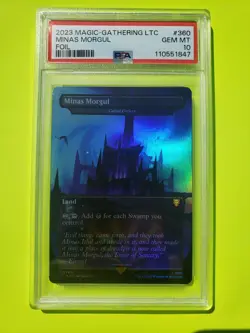 MTG Minas Morgul - Cabal Coffers - Foil - Borderless PSA 10 - Image 1