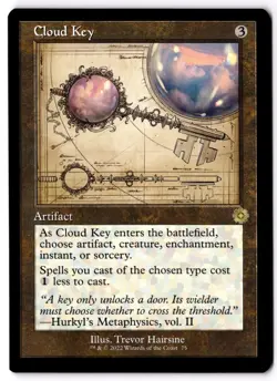 Cloud Key (Schematic) R The Brothers' War: Retro Frame Artifacts 75 NM - Image 1