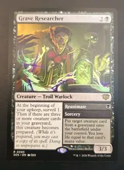 Grave Researcher Secrets of Strixhaven MTG Regular Near Mint - Image 1