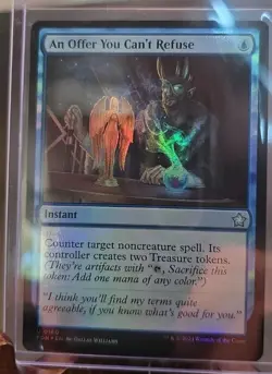 An Offer You Can't Refuse Foundations MTG Foil Near Mint - Image 3