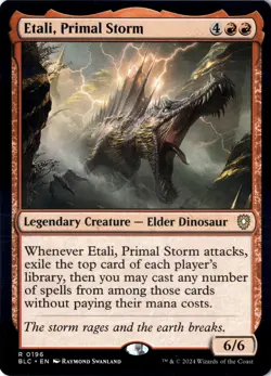 Etali, Primal Storm Commander: Bloomburrow 196 - Image 1