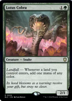 Lotus Cobra Commander: Bloomburrow 229 - Image 1