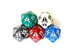 5 x Oath of Gatewatch SPINDOWN COUNTER DICE D20 mtg Mana Dice Magic - Image 1