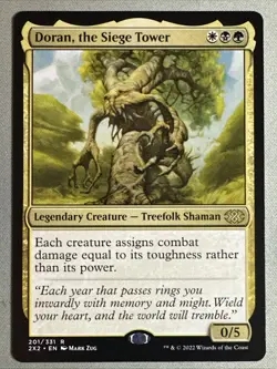 MTG / Doran, the Siege Tower / 2X2 / #201 / Regular / Rare / NM - Image 1