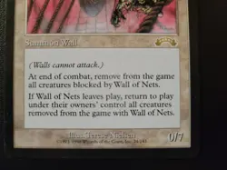 Wall of Nets - Exodus (1998) - LP - Reserved List - MTG - Image 4