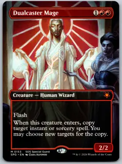 Dualcaster Mage (Borderless) M Special Guests 153 NM - Image 1