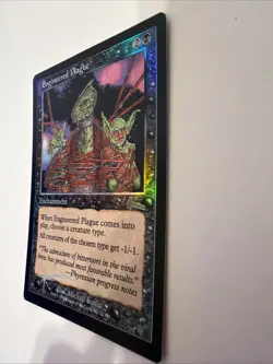 MTG FOIL Engineered Plague Urza's Legacy Magic the Gathering - Image 3
