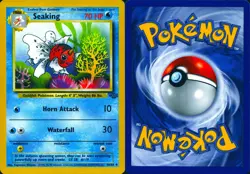 SEAKING 46/64 UNCOMMON JUNGLE POKEMON UNLIMITED NM - Image 3