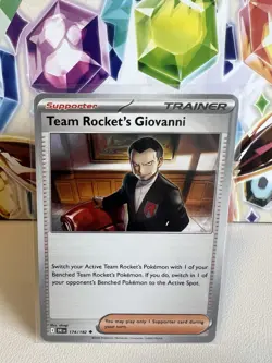 Team Rocket’s Giovanni 174/182 Uncommon Regular - Pokemon Destined Rivals NM - Image 1