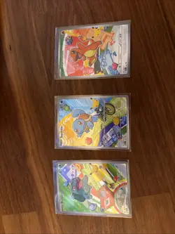 Pokemon First Partner Illustration Collection Series 1 Kanto FULL GEN 1 Set - Image 1