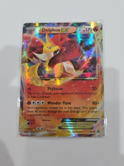 Delphox EX Promo Holo PR XY19 MP Pokemon TCG - Image 1