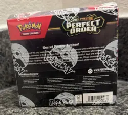 Pokemon TCG Mega Evolution Perfect Order Sealed Box Meowth - Image 3