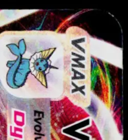 2021 Pokemon Gaming Sword & Shield Evolving Skies Vaporeon VMAX #030/203 - Image 5